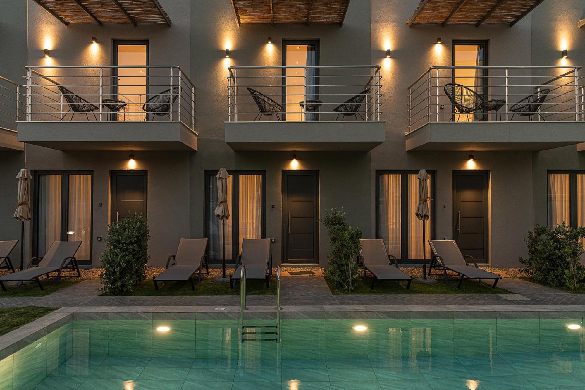 Nek Suites - Adults Only Chrissi Akti Chania Exterior foto